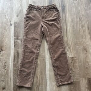 Quince Brown Straight Leg Pants